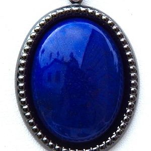 GASOLINE GLAMOUR BLUE JADE NECKLACE
